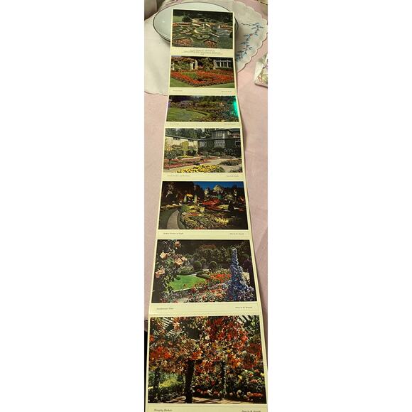 Butchart Gardens Vancouver B.C. Photo Pack Booklet 14 Views - Picture 4 of 6